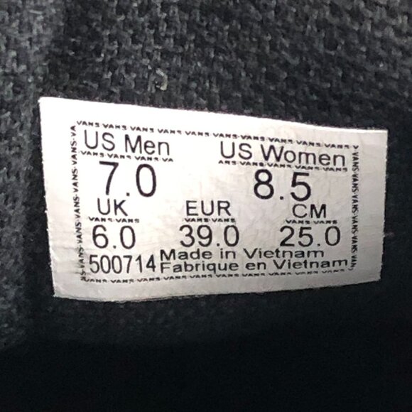 Vans Unisex Size 7M 8.5W Old Skool Green Leopard Lace-Up Skate Sneakers Shoes - Picture 12 of 12